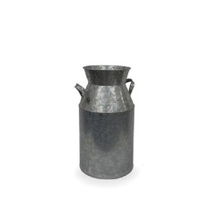New Selling Traditional Design <b>Galvanized</b> Metal Milk Can with Handle Eco-Friendly & Customizable Size Shape Color - Product Image 5