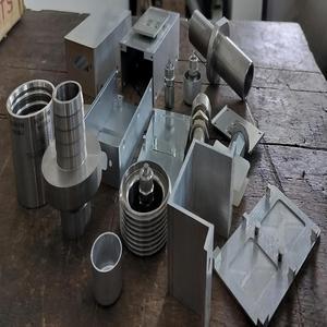 Pièces de machines industrielles usinées CNC en laiton, éléments chauffants, plaques, pots à colle, électroérosion à fil, brochage - Product Image 2