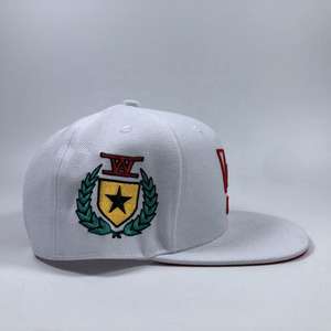 Casquette de baseball unisexe OEM d'été pour l'extérieur, 100 % acrylique, colorée, avec logo brodé 3D personnalisé et visière plate - Product Image 4