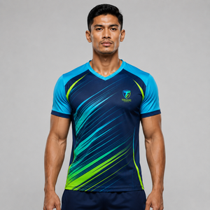 Nouvelle saison, maillot de volley-ball pour hommes sur mesure, respirant, taille plus, design unique, sublimation, vêtements de sport, logo sportif - Product Image 1
