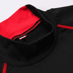 เสื้อรัดกล้ามเนื้อผู้ชายแบบแห้งเร็ว คุณภาพสูง น้ำหนักเบา ออกแบบพิเศษ รับผลิตตามสั่ง พร้อมสกรีนโลโก้ สำหรับออกกำลังกายและฝึกซ้อม - Product Image 2