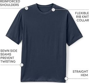 Men's fitness t shirt solid color knitted breathable quick dry short sleeve regular relaxed fit training top - Product Image 2