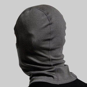 Balaclava pour homme, personnalisée, grise, de qualité supérieure, coupe-vent, thermique, couvre-cou, taille adulte 56-58 cm - Product Image 3