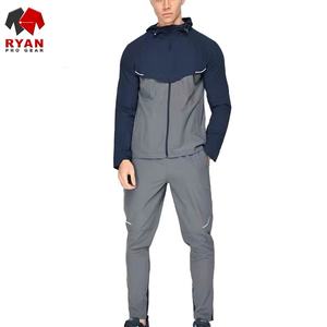 Chándal personalizado para hombre Ryan Pro Gear, transpirable, de color sólido, tallas grandes, con impresión o bordado de logotipo personalizado, venta al por mayor. - Product Image 5