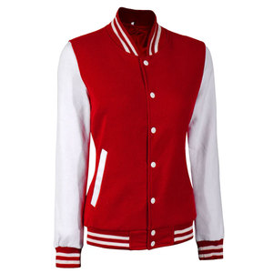 Veste de baseball personnalisée pour femme, en coton tricoté durable, confortable et respirante - Product Image 5