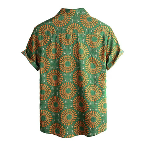 Chemise de plage à sublimation de qualité supérieure, style hawaïen tropical, chemise d'été, fournisseur de mode - Product Image 2