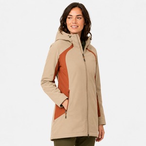 Veste softshell pour femme, sport, automne-hiver, respirante, tissu résistant à l'eau, coupe flexible et confortable pour la course à pied et la randonnée - Product Image 2
