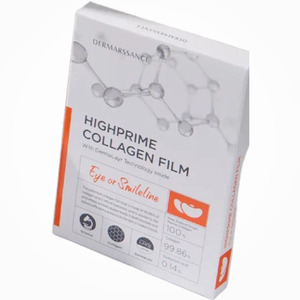 Patchs pour les yeux coréens K-Beauty Dermarssance High Prime Collagen Film Eye Or Smile Line 5 pièces Fabriqués en Corée - Product Image 6