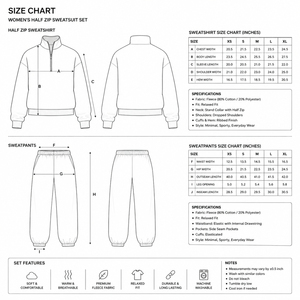 Ensemble de survêtement marron 2 pièces tendance avec sweat-shirt zippé et pantalon de jogging, personnalisable avec logo, vêtements de sport décontractés, fournisseur OEM - Product Image 6