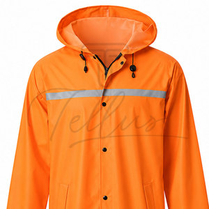 New Fashion Style Rain <b>Jacket</b> Custom Made Logo <b>Men's</b> Rain Coat Wholesale High Quality <b>Men</b> Windbreaker Rain Coat - Product Image 4