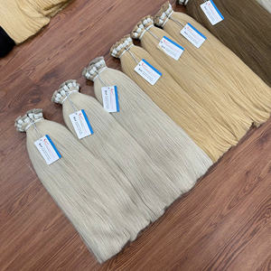 Extensions de cheveux de la meilleure qualité, cheveux en vrac magnifiques, cheveux humains très brillants et lisses, faciles à appliquer, très haute qualité - Product Image 3