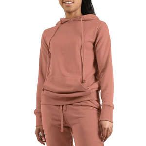 Sudadera con Capucha de Algodón para Mujer, Sudadera Personalizada de Alta Calidad, Sudadera Lisa de Primera Calidad - Product Image 1
