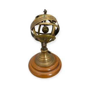 Esfera Armilar del Zodíaco, Modelo Astronómico de Estilo Antiguo, Globo Metálico Decorativo para el Hogar, Oficina, Escritorio, Estante y Exhibición - Product Image 1