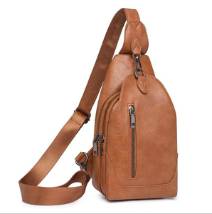 Outdoor <b>Chest</b> Bag Lightweight Cross Body Sling Pack Water Resistant <b>Storage</b> Bag Adjustable Shoulder Strap Daily Wear Travel - Product Image 4