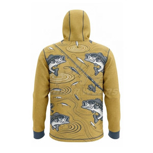 Sudadera Deportiva de Pesca con Capucha y Manga Larga para Actividades al Aire Libre como Pesca, Camping, Senderismo, Navegación y Recreación Acuática - Product Image 4