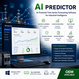 ซอฟต์แวร์ทำนายด้วยปัญญาประดิษฐ์สำหรับอุตสาหกรรม |   ตัวทำนาย AI |   หน้าต่างเดสก์ท็อปวินโดวส์ |   OEM - Product Image 1