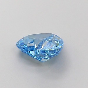 Diamant de laboratoire CVD bleu vif fantaisie, taille cœur modifiée, 1,14 carat, clarté VS1, polissage excellent, pierre précieuse de luxe haut de gamme - Product Image 2