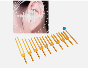 Ensemble de diapasons pour chakras, diapason d'acordage d'instruments, diapason en acier inoxydable,... - Product Image 2