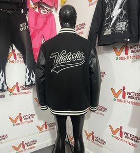 Chaqueta Varsity Vintage para Hombre y Mujer, Estilo Urbano, con Bordado de Letras y Parches, Bomber Oversize, Hip Hop, Chaqueta Universitaria con Cuello Alto - Product Image 2