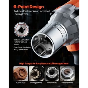 Set di Attrezzi per Riparazione Auto da 253 Pezzi, Kit Meccanico con Chiavi a Bussola SAE e Metriche da 1/4, 3/8, 1/2 Pollici, Cacciaviti per Riparazione Auto - Product Image 4