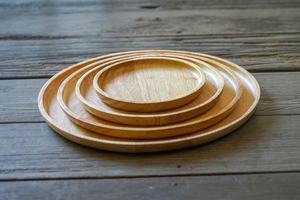 Platos Decorativos de Madera para el Hogar, Cocina y Comedor, Platos de Madera Hechos a Mano con Acabado Pulido Suave al Precio Más Bajo - Product Image 3