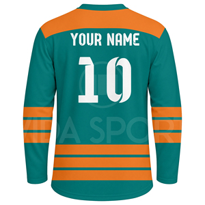 Conjunto de Uniforme de Hockey Profesional Personalizado, Camisetas y Pantalones de Hockey sobre Hielo Transpirables, Nombre del Jugador Impreso, 100% Poliéster, Ropa de Equipo, EE. UU. - Product Image 3