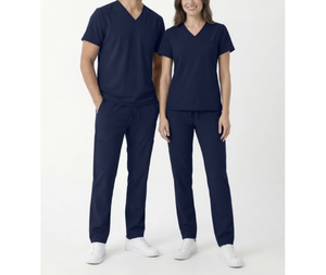 New 100% Cotton Stretch Medical Scrubs Breathable Orthopaedic Surgeon Working <b>Set</b> Durable Veterinary Top+ Pants <b>Doctor</b> Uniforms - Product Image 3