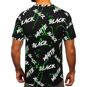 T-shirt en coton tricoté 100 % pour homme, coupe classique, personnalisable (taille, couleur, logo imprimé), style formel, faible MOQ, collection 2025 – Ventes Flash - Product Image 5