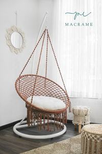 100% coton fait à la main macramé multicolore balançoire intérieur extérieur fait à la main décoration murale Style Boho macramé Art décor à la maison - Product Image 3