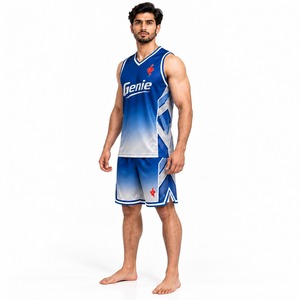 Conjunto de Uniforme Deportivo de Baloncesto para Hombre, Camiseta y Pantalones Cortos, Transpirable, Ligero, para Entrenamiento, Juego, Competencia y Práctica - Product Image 4
