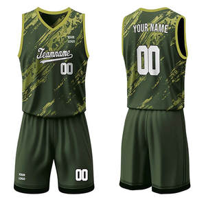 Ensemble d'uniformes de basketball respirants personnalisés par sublimation |   Shorts en jersey sans manches |   Vêtements de sport d'été pour équipes |   Séchage rapide pour hommes - Product Image 4