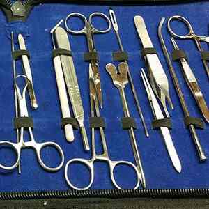 Stainless Steel Manual High Quality Surgical Instruments Forceps Scissors Kit 71 for Medical Student Instrument Set <b>Blush</b> - Product Image 5