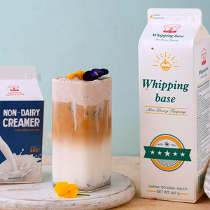 Top Selling Non Dairy Cream Yogurt <b>Cheese</b> Dessert Creamer 500G Coffee & Milk Tea Manufacturer Direct Sell Global <b>HALAL</b> OEM/ODM - Product Image 5