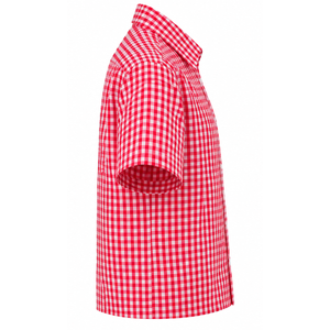 Custom Summer High Quality T-<b>Shirts</b> Casual Plaid <b>Shirt</b> 100% Cotton Oversized Boxy Fit <b>Button</b> up <b>Shirts</b> for Men - Product Image 5