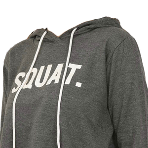 Vente chaude sweats à capuche et sweat-shirts pour femmes texte personnalisé imprimé pull à cordon sweats à capuche courts à des prix très bas - Product Image 2