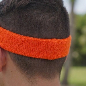 Diadema estrecha antideslizante de tela de rizo, elástica, que absorbe el sudor, de secado rápido, antiolor, para deportes como pickleball y tenis. - Product Image 3
