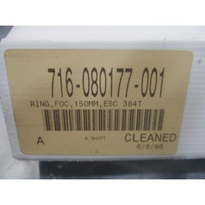 LAM Research 716-080177-001 Ring Focus 150mm ESC - Equipo y piezas de semiconductores de confianza de la marca global Legacy - Product Image 6