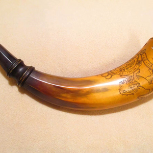 Antique Style Silver Horn Mug - Product Image 1
