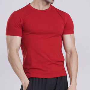 Nouveau design, t-shirt de sport pour homme, coupe slim, en coton, motif musculaire, personnalisable, idéal pour la gym. - Product Image 1