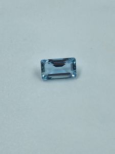 Piedra de Aguamarina Natural de Primera Calidad, Corte Baguette, Gema Suelta de 1.24 Quilates, Azul Cielo, para Joyería - Product Image 6