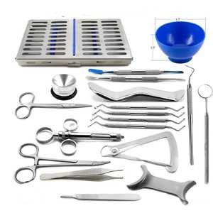 Juego Básico de Microcirugía Oral de Titanio Azul, Taladro Dental y Accesorios para Cirugía Periodontal con Recubrimiento de Plasma Azul, Narham Enterprises - Product Image 4