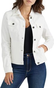 Chaqueta Vaquera Informal para Mujer, Estilo Vintage, Lavada, de Algodón, con Cierre de Botones, Estilo Urbano, Ligera, Premium, para Uso Diario - Product Image 5