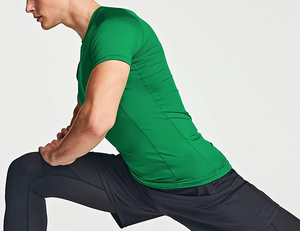 Affordable OEM <b>compression</b> <b>shirts</b> men <b>custom</b> <b>design</b> polyester quick dry breathable fabric for fitness training and sports - Product Image 5