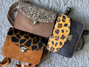 กระเป๋าถือหนังพิมพ์ลายสัตว์กระเป๋าสะพายไหล่หนังกระเป๋าสะพายสำหรับผู้หญิง - Product Image 5