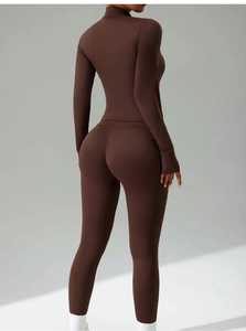 Nuevos Conjuntos de Yoga Deportivos para Mujer al por Mayor 2026: Leggings Elásticos Anti-Pilling y Top con Espalda Estilizada, Sujetador Deportivo de Belleza, Ropa de Gimnasio - Product Image 5