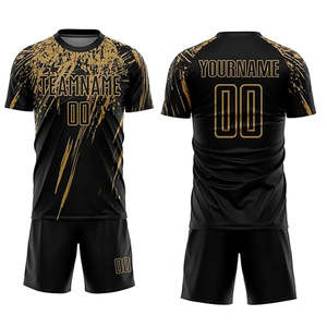 Uniforme de Fútbol Transpirable de Secado Rápido 100% Poliéster de Último Diseño para Adultos con Corte Automatizado, Colores y Camisetas Personalizadas - Product Image 5