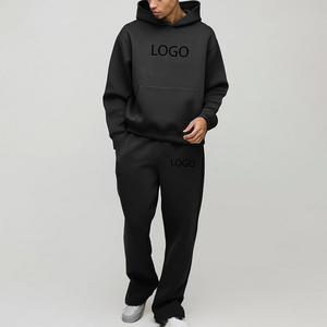 Ensemble décontracté surdimensionné de haute qualité en gros, survêtements d'entraînement personnalisés, ensemble de jogging unisexe - Product Image 1