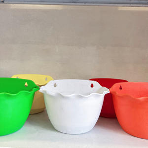 Meilleure vente Pot pour décorer la maison et le jardin, pot de plante rond suspendu avec plastique de haute qualité - Product Image 3