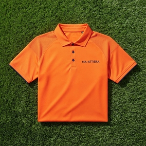 Camiseta Polo Deportiva Naranja Personalizada para Hombre, Manga Corta, Ropa Deportiva de Golf, Uniforme de Trabajo, Fabricante Mayorista OEM ODM - Product Image 6