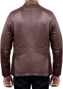 High Quality Custom Tie-Dyev eather Winter Trench Coat Blazer Style Woven Fabric Waterproof - Product Image 2